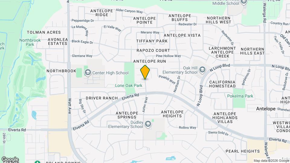 Antelope Springs Townhouse Apartments Map and Location Details