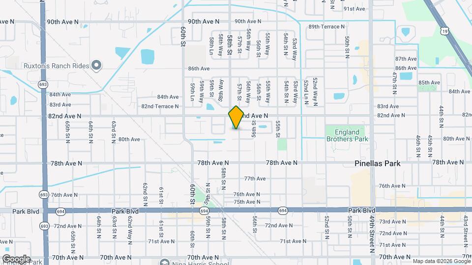 8040 57th St Map and Location Details