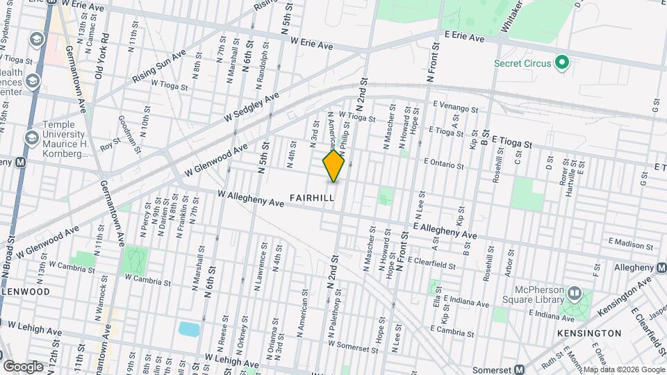 3248 N Philip St Mapa y Detalles de la Ubicación