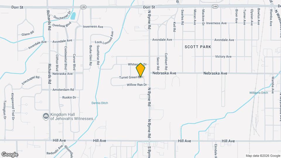 3539 Turret Green Dr Map and Location Details