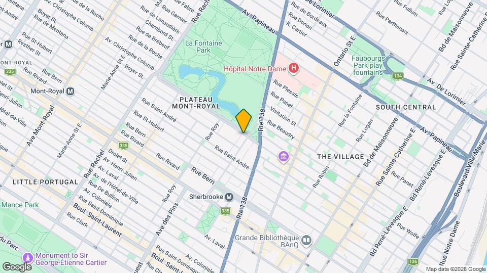 995 Chérrier Rue Map and Location Details