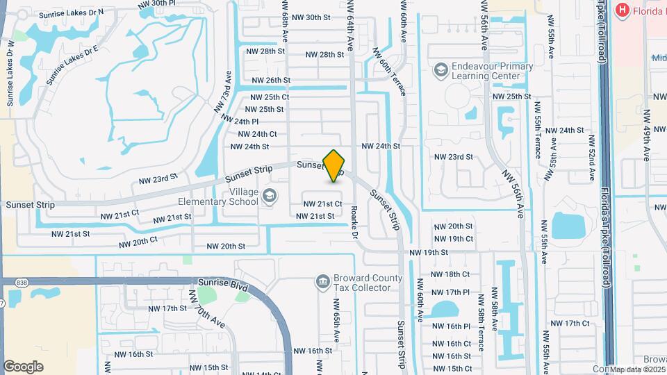 6501 NW 22nd St Map and Location Details