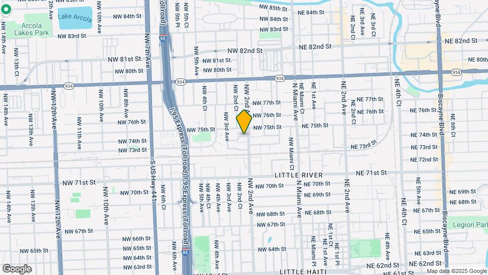 214 NW 74th St Map and Location Details