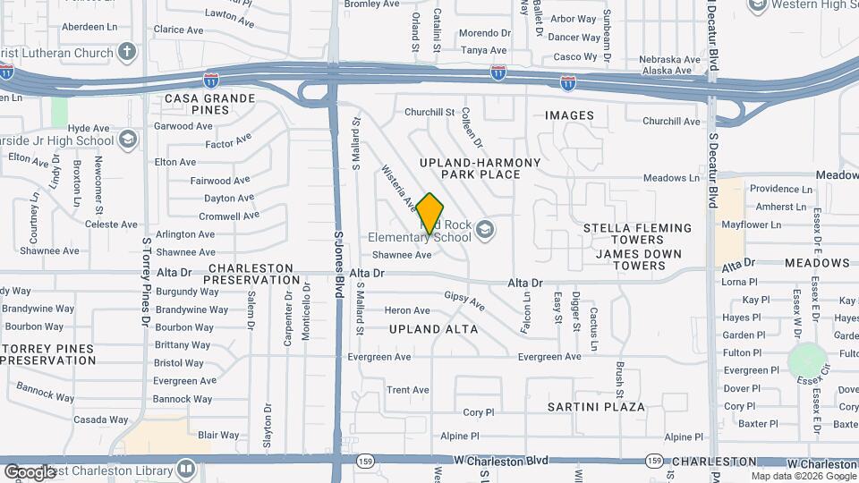 381 Wisteria Ave Map and Location Details