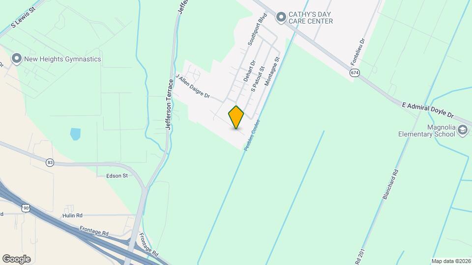 1626 Bradley Ln Map and Location Details