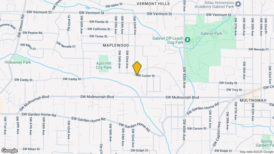 7605 SW 51st Pl Map and Location Details