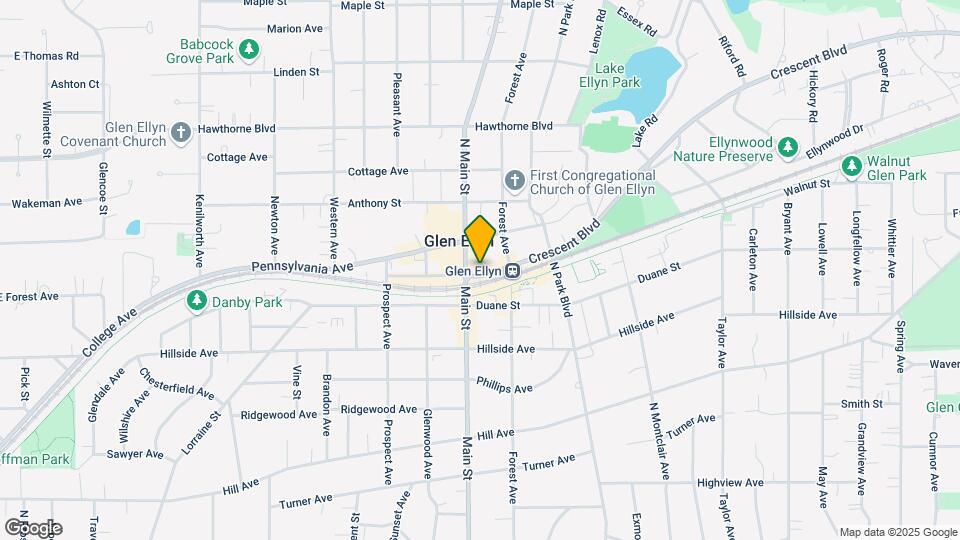 532-534 Crescent Blvd Map and Location Details
