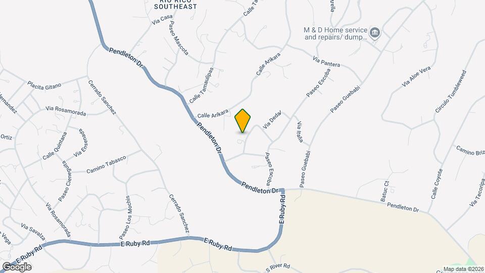 226 Paseo Montura Mapa y Detalles de la Ubicación