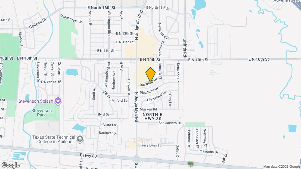 1117 Ruswood Dr Map and Location Details