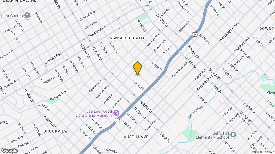 608 N 23rd St Map and Location Details