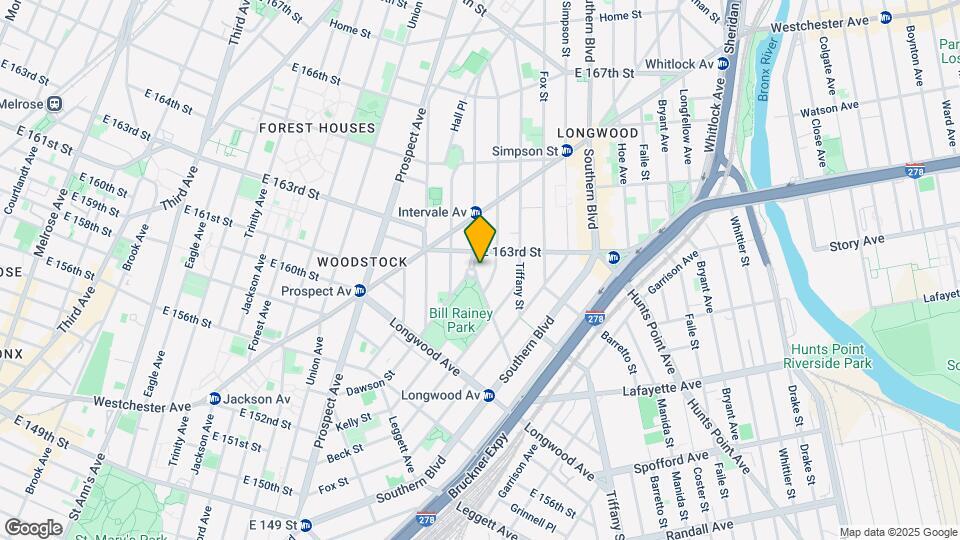 936 Intervale Ave Map and Location Details