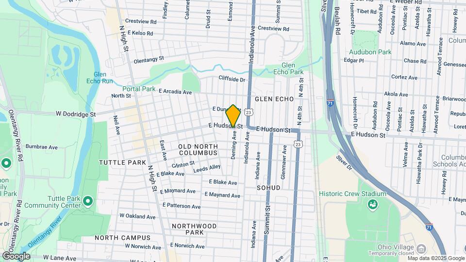2541 Deming Ave Map and Location Details