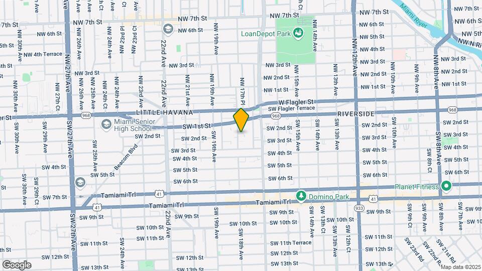 151 SW 18th Ave Mapa y Detalles de la Ubicación