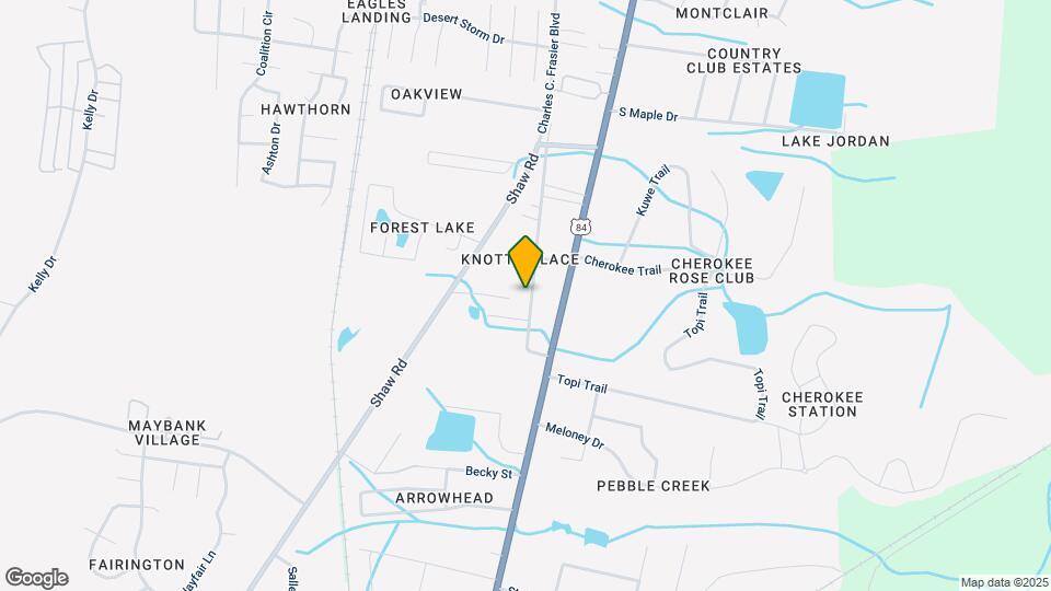 1301 Idella Walker Rd Map and Location Details