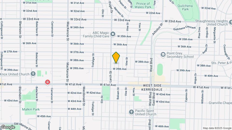 5455 Balsam St Map and Location Details