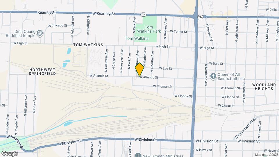 2114 W Atlantic St Map and Location Details