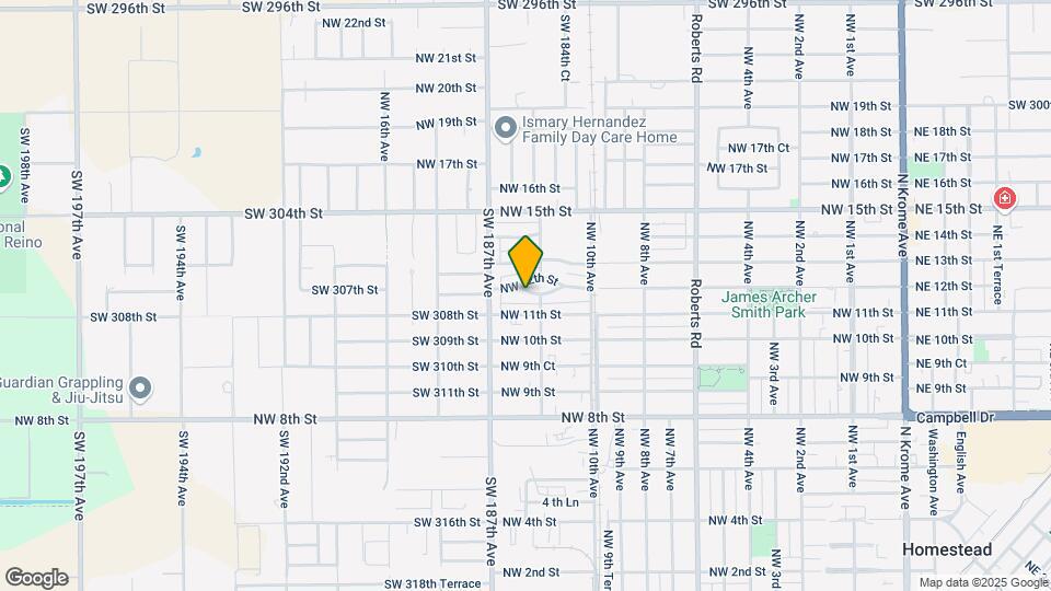 1220 NW 12th St Map and Location Details