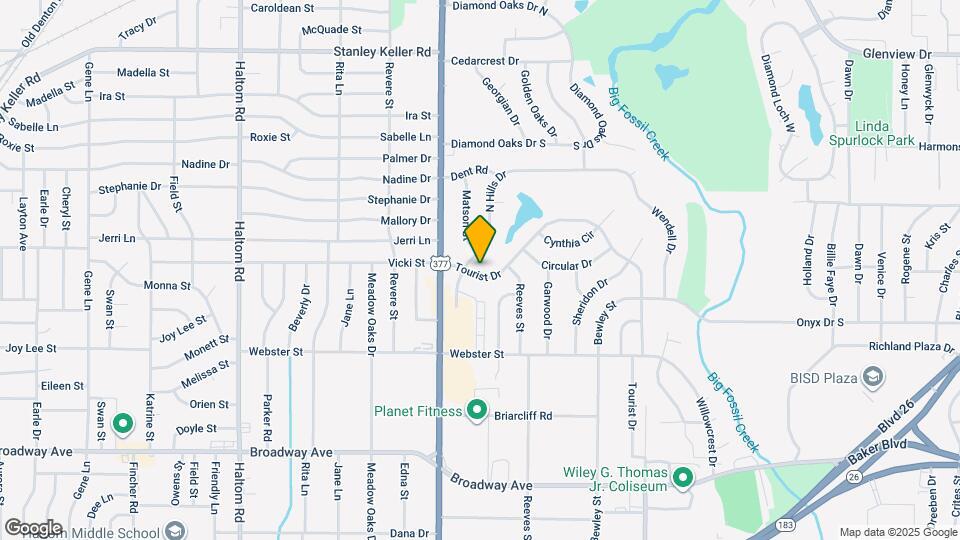 5633 Tourist Dr Map and Location Details