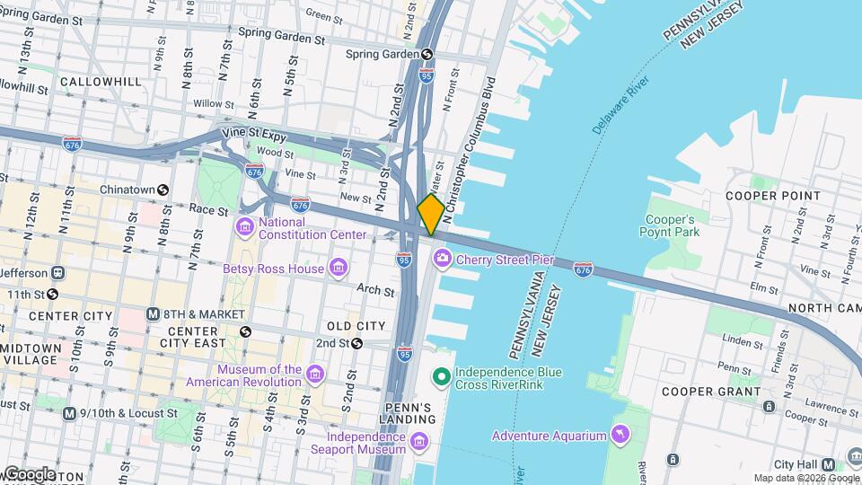 926 Race St Map and Location Details