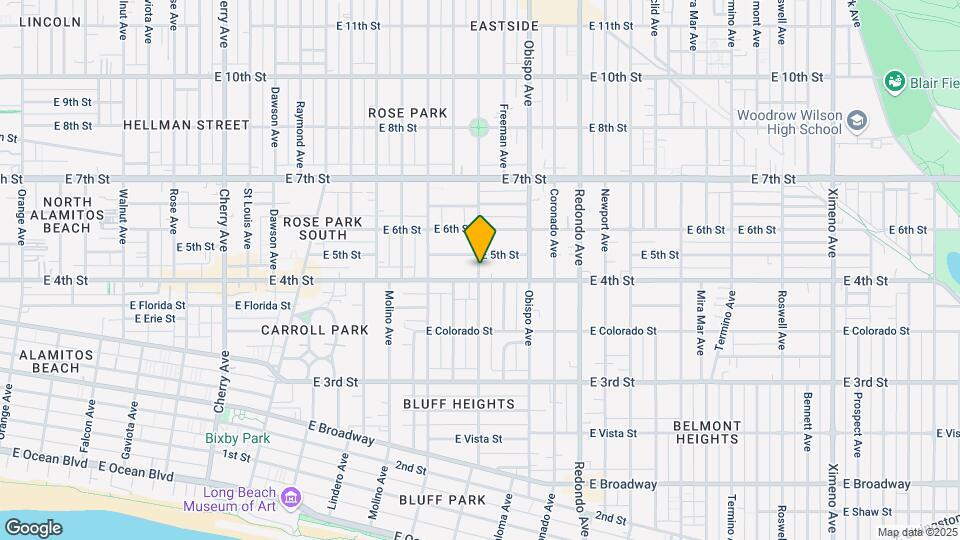 436 Orizaba Ave, Unit 436 Orizaba Map and Location Details