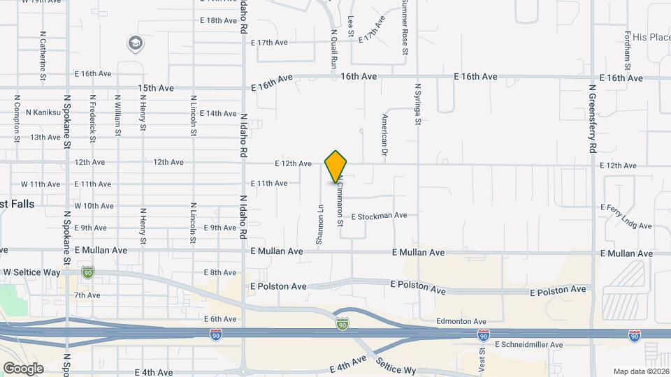 1003 N Cimmaron St Map and Location Details