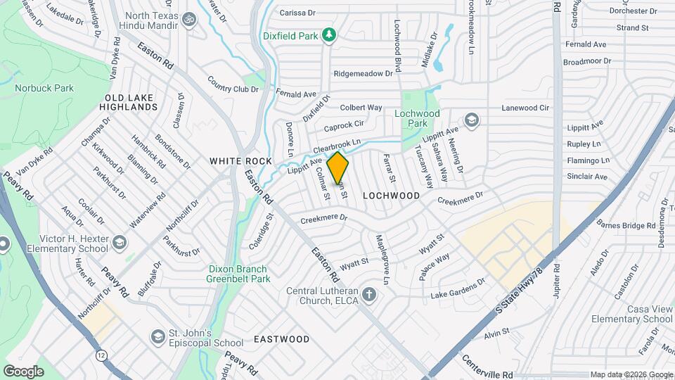 11631 Saxon St Map and Location Details