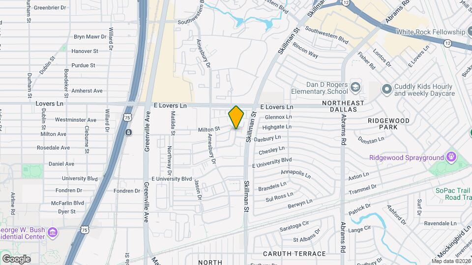 6081 Milton St Mapa y Detalles de la Ubicación