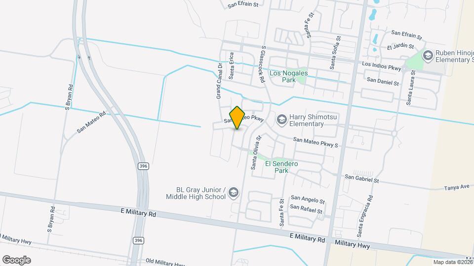 3901 Santa Maria St Map and Location Details