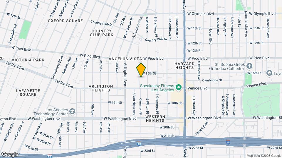 1516-1522 S Van Ness Ave Mapa y Detalles de la Ubicación