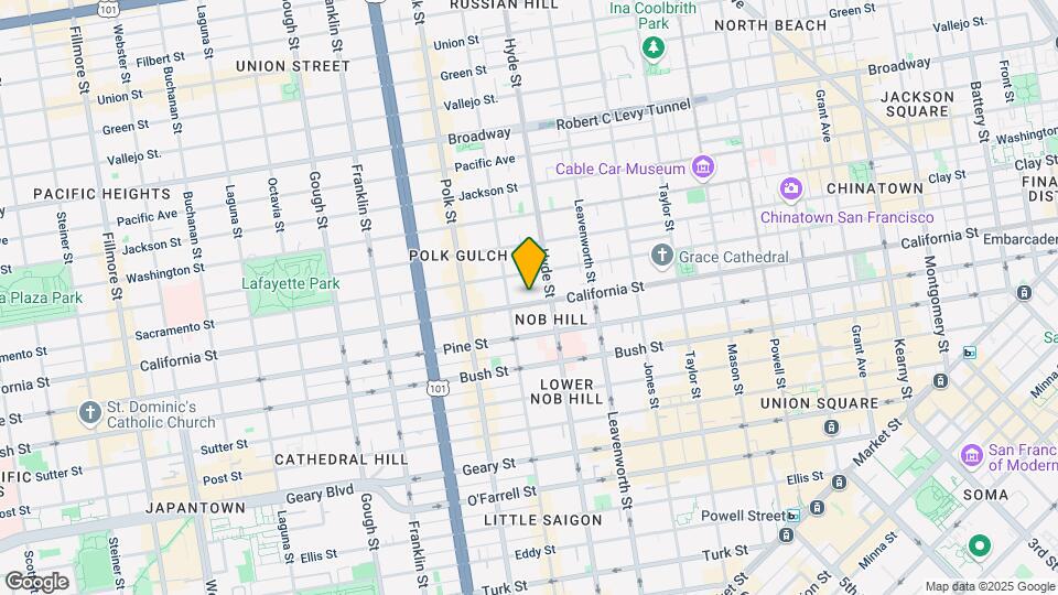 1450 California St Map and Location Details