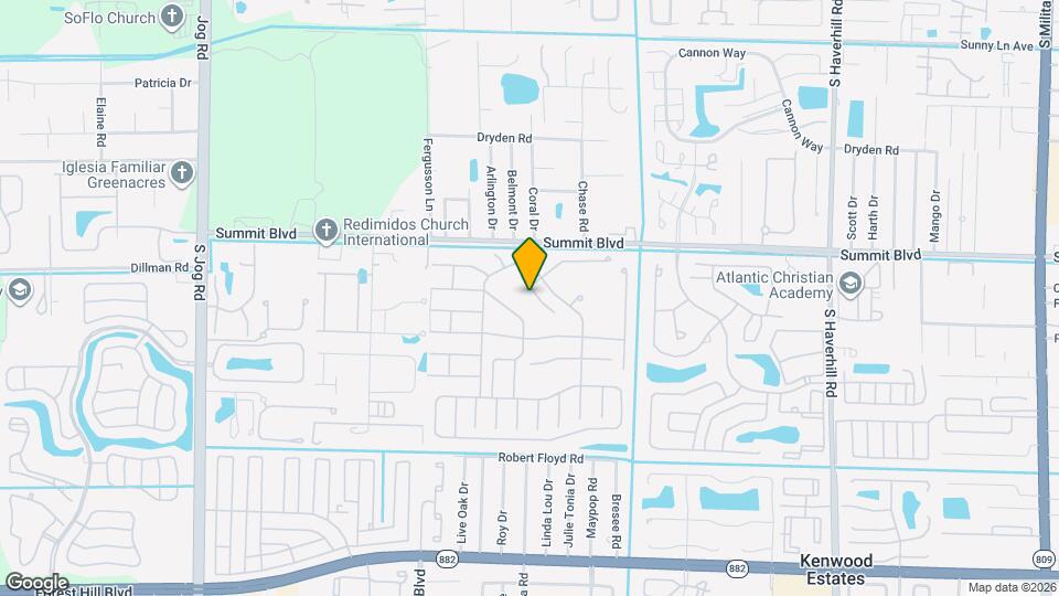 1159 Sweet Violet Ct Mapa y Detalles de la Ubicación