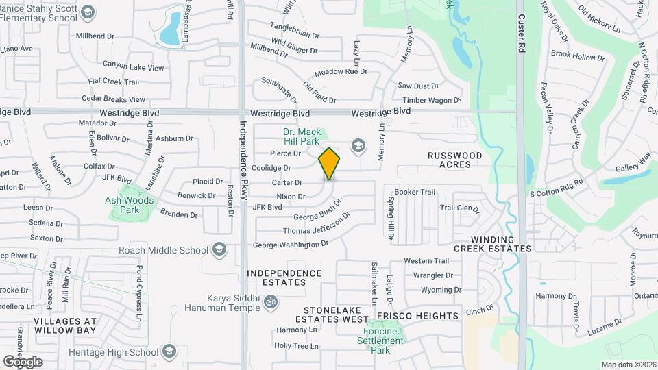 9701 Nixon Dr Map and Location Details