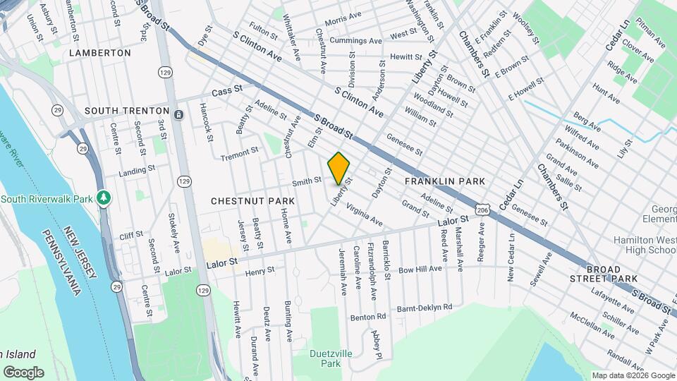 130 Liberty St Map and Location Details