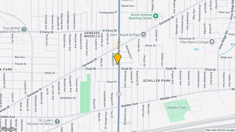 2042 Bailey Ave, Unit 2 Mapa y Detalles de la Ubicación