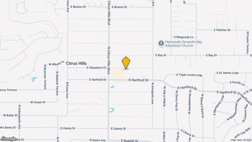 600 E Gilchrist Ct Map and Location Details
