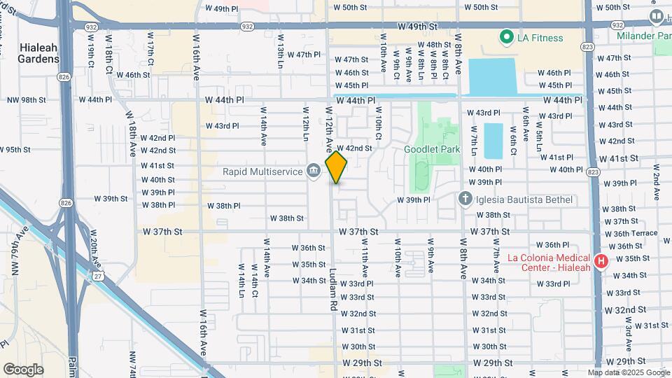 3996 W 11th Ln-Unit -8 Mapa y Detalles de la Ubicación