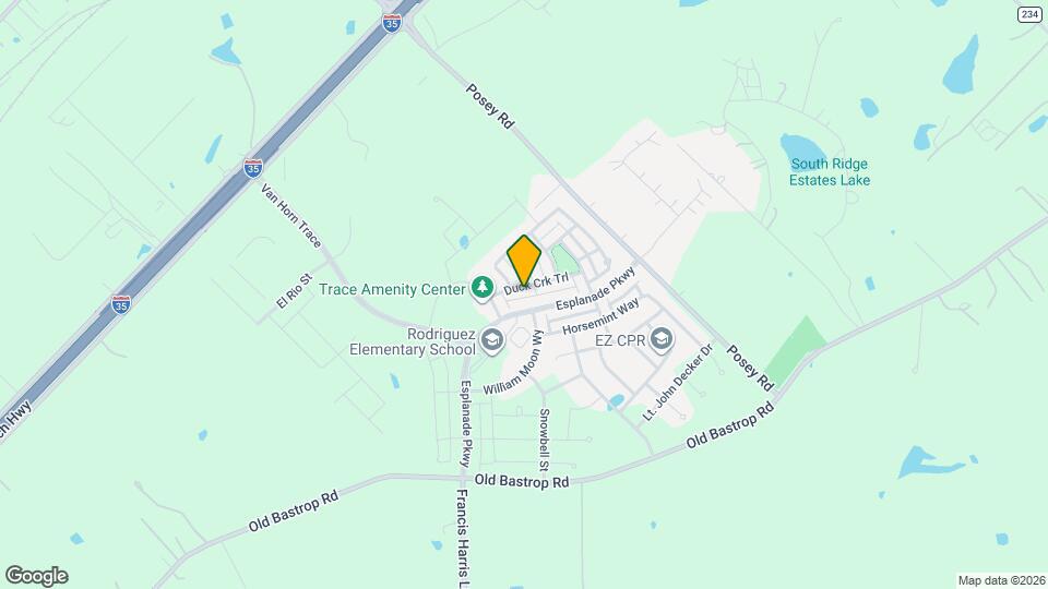 221 Duck Creek Trail Map and Location Details