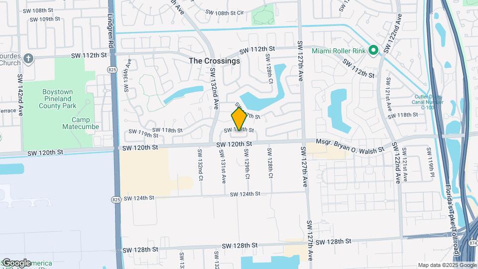 13005 SW 119th Terrace Map and Location Details