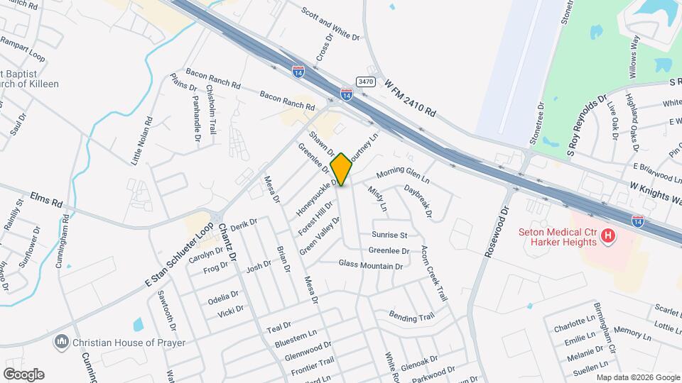 4405 Greenlee Dr Map and Location Details