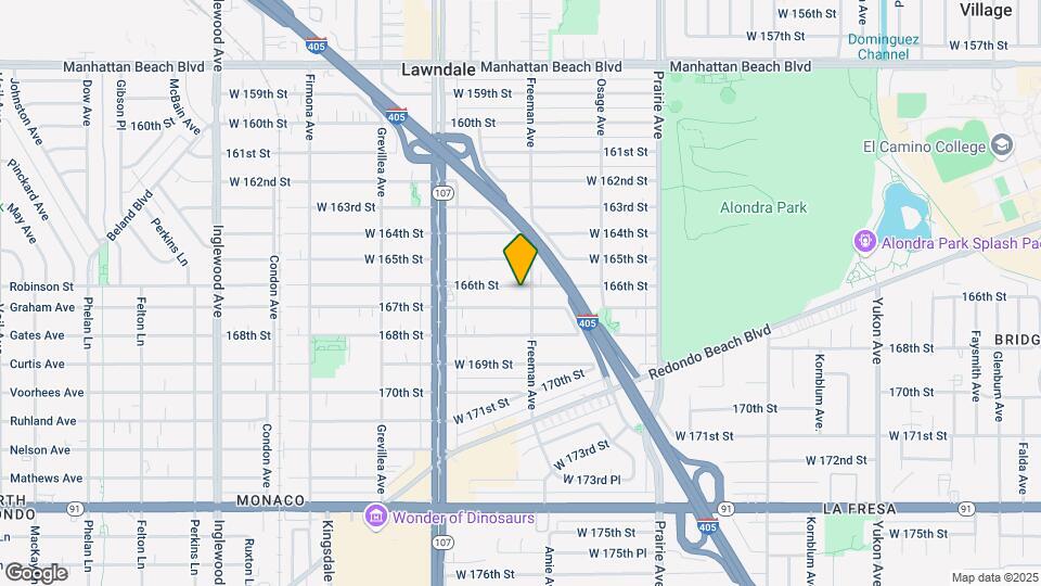 4210 W 166th St Map and Location Details