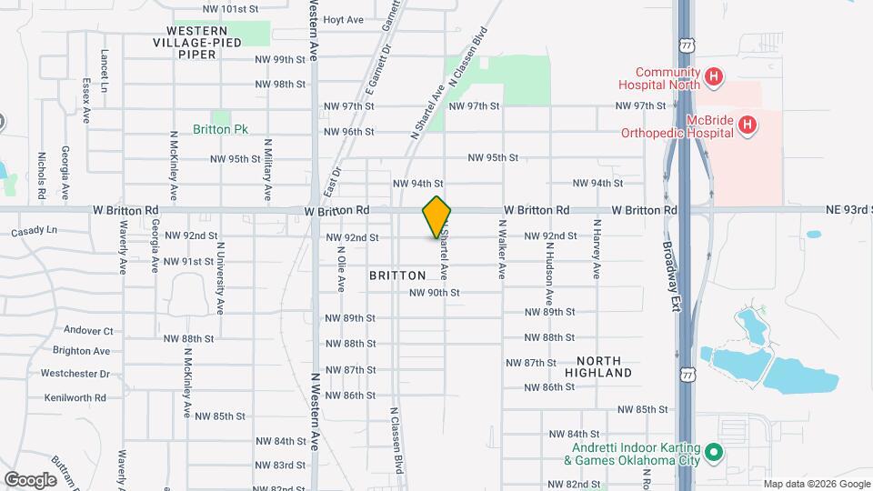 704 NW 92nd St Map and Location Details