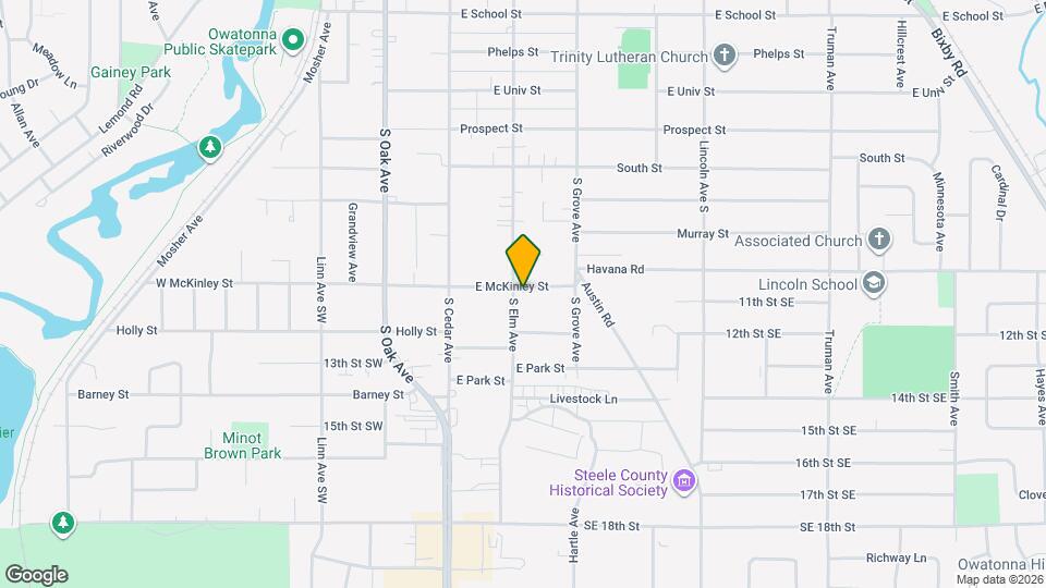 203 E McKinley St Map and Location Details