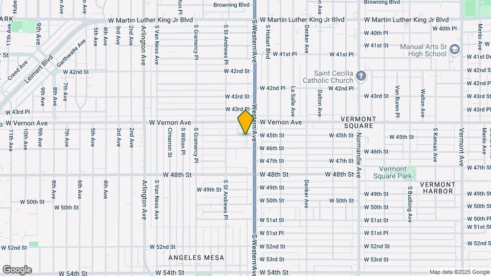 1716 W 45th St Map and Location Details