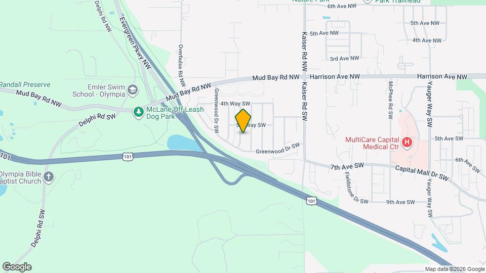 606 Meadowwood Dr SW Map and Location Details