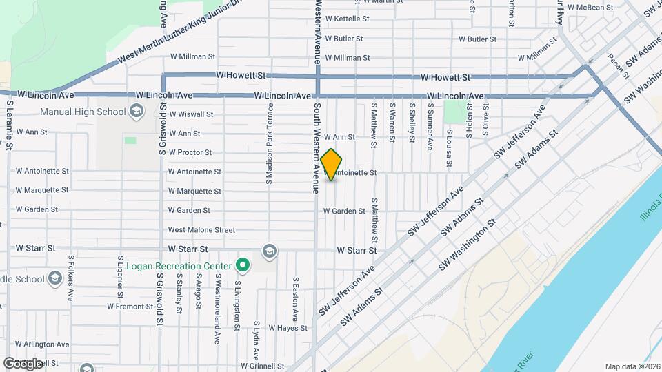 1011 S Greenlawn Ave Map and Location Details