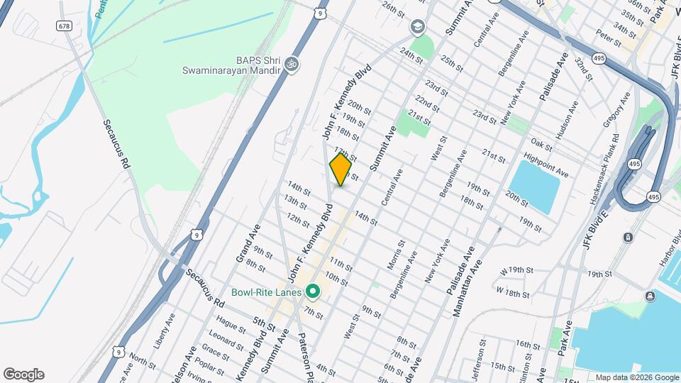 1400 John F. Kennedy Blvd Map and Location Details