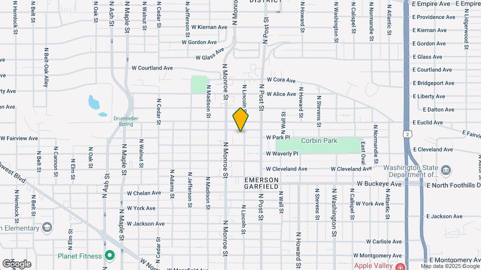 903 W Frederick Ave Map and Location Details