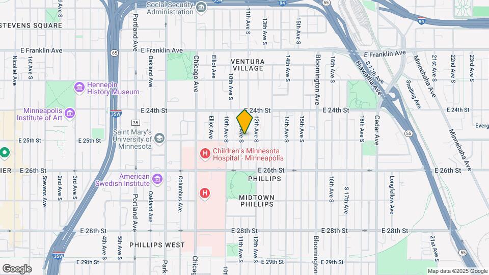 2447 S 11th Ave Map and Location Details