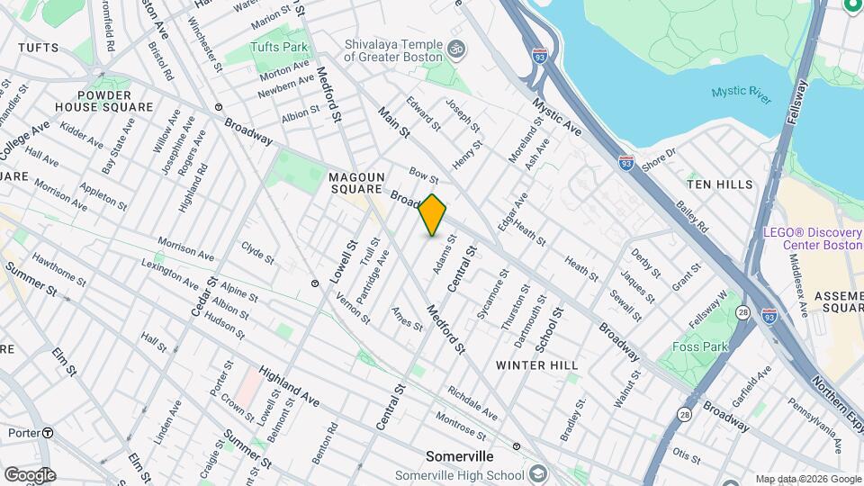 103 Bartlett St, Unit #1 Map and Location Details