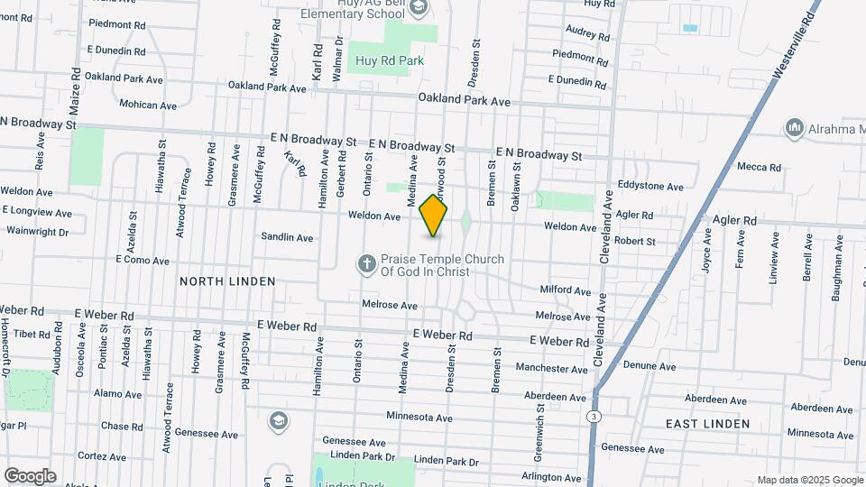 2925 Norwood St Map and Location Details